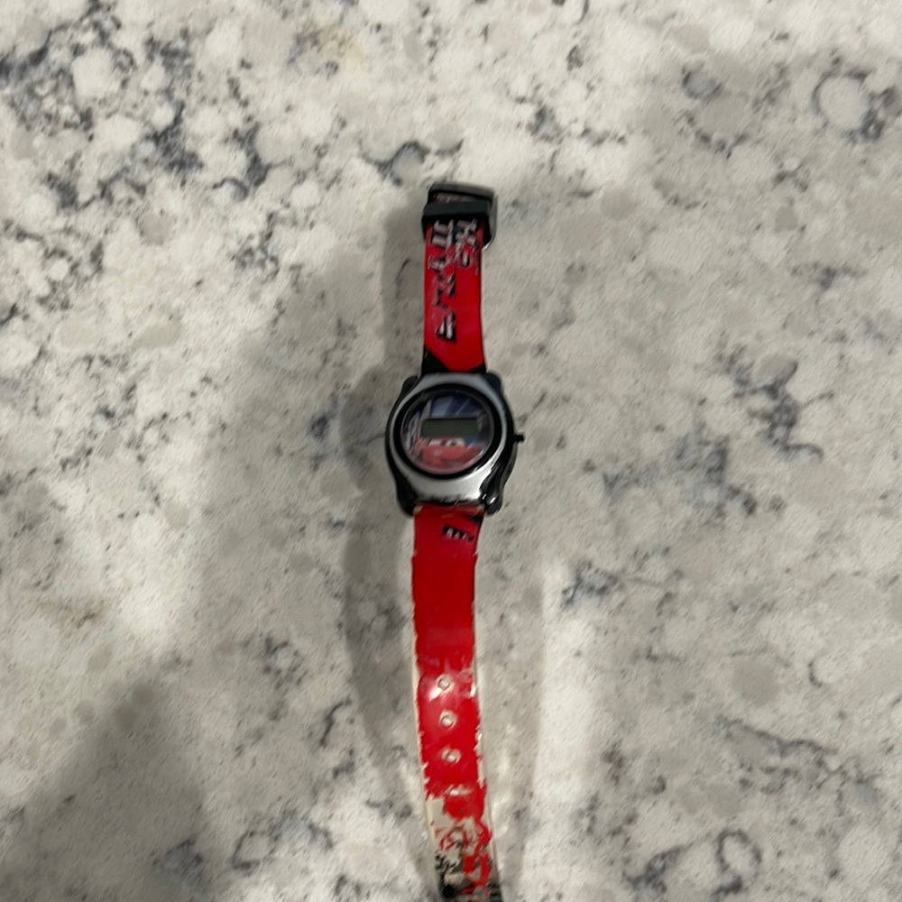 Cars boys watch needs a battery